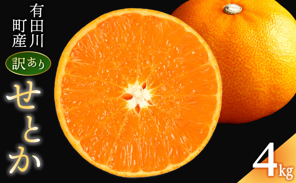せとか&nbsp;みかんの大トロ&nbsp;4kg&nbsp;訳あり&nbsp;ブランド&nbsp;和歌山&nbsp;有田みかん&nbsp;農家直送&nbsp;オレンジ&nbsp;フルーツ&nbsp;果物