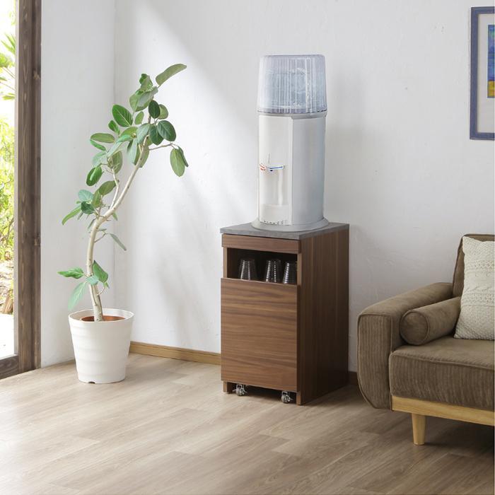 ウォーターサーバー台【ブラウン ウォールナット柄】 | JTBのふるさと