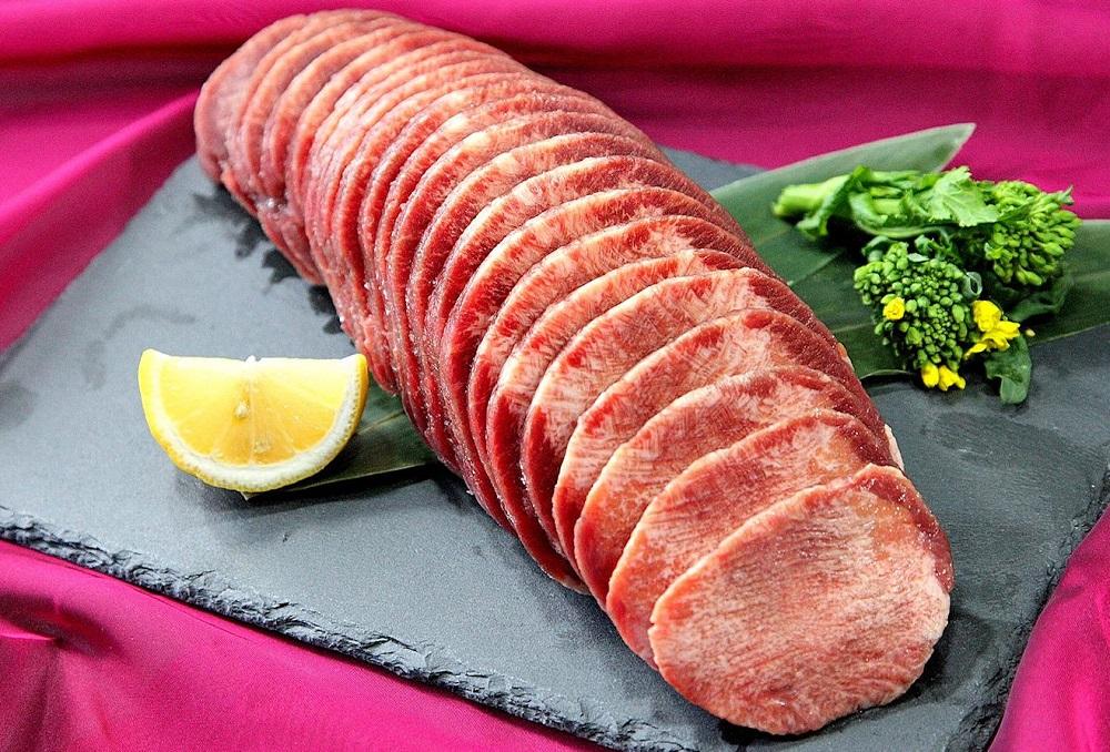 牛肉 タン スライス 約1頭分 1kg ( 500g × 2パック )
