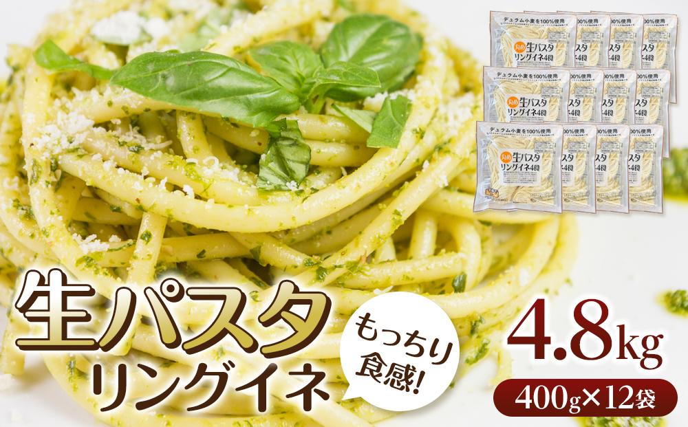 生パスタ  リングイネ 4.8kg  48食分( 麺 400g：4食 × 12袋 )｜生麺