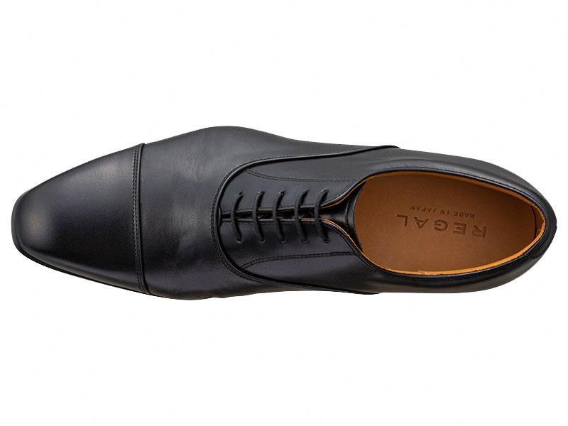 リーガル REGAL 【2週間程度で発送】 革靴 紳士ビジネスシューズ ストレートチップ ブラック 21CL（25.5cm）＜奥州市産モデル＞ メンズ  靴