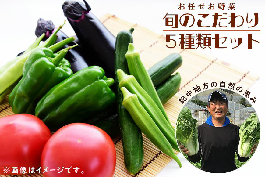 旬のこだわり5種類セット