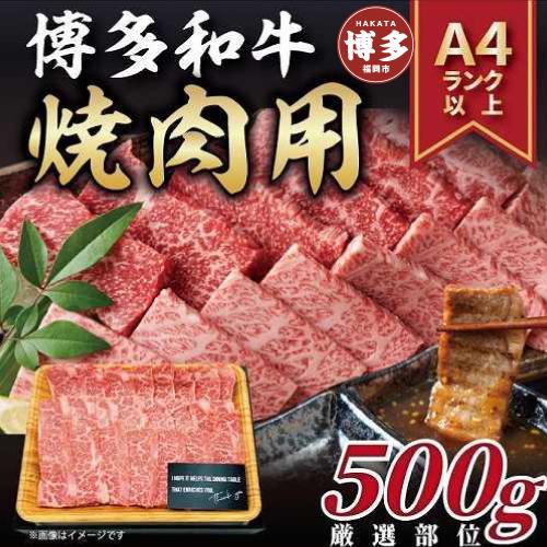 博多和牛焼肉用　500ｇ