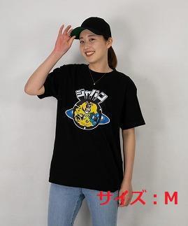 伊賀市 マンホールTシャツ 黒 【Mサイズ】