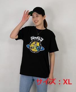 伊賀市 マンホールTシャツ 黒 【XLサイズ】