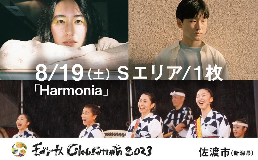 【8/19　Sエリア1枚】アース・セレブレーション2023　ハーバーライブチケット(城山パスポート19日券、手ぬぐい、映像付き)