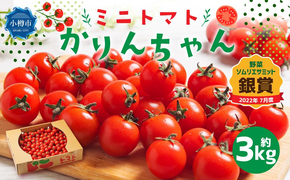 福岡県産　ミニトマト　アルル　3キロ