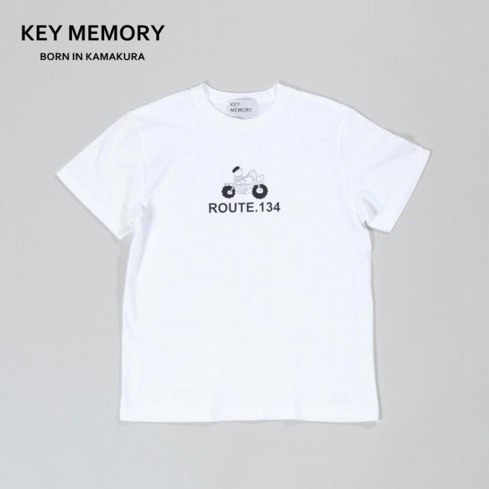 0》【KEYMEMORY 鎌倉】ルート134イラストTシャツ WHITE | JTBの