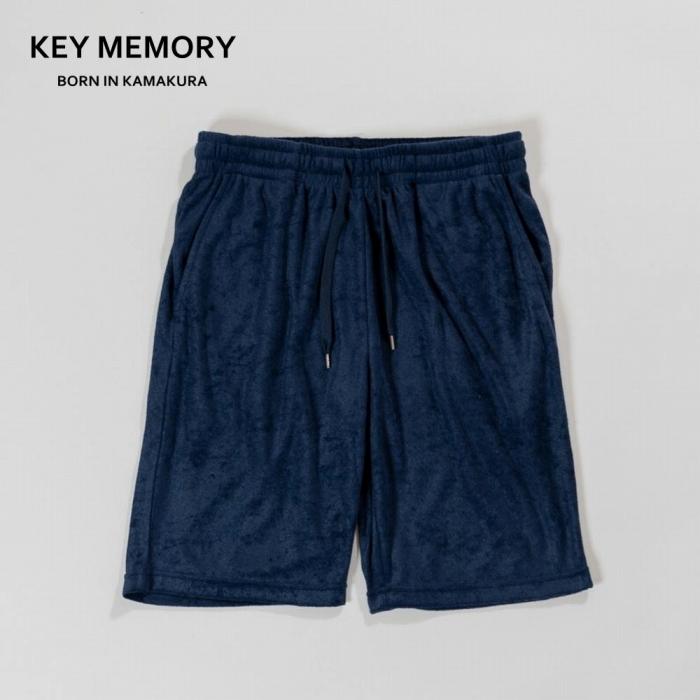 （１size）【KEYMEMORY 鎌倉】シャーリングショーツ NAVY