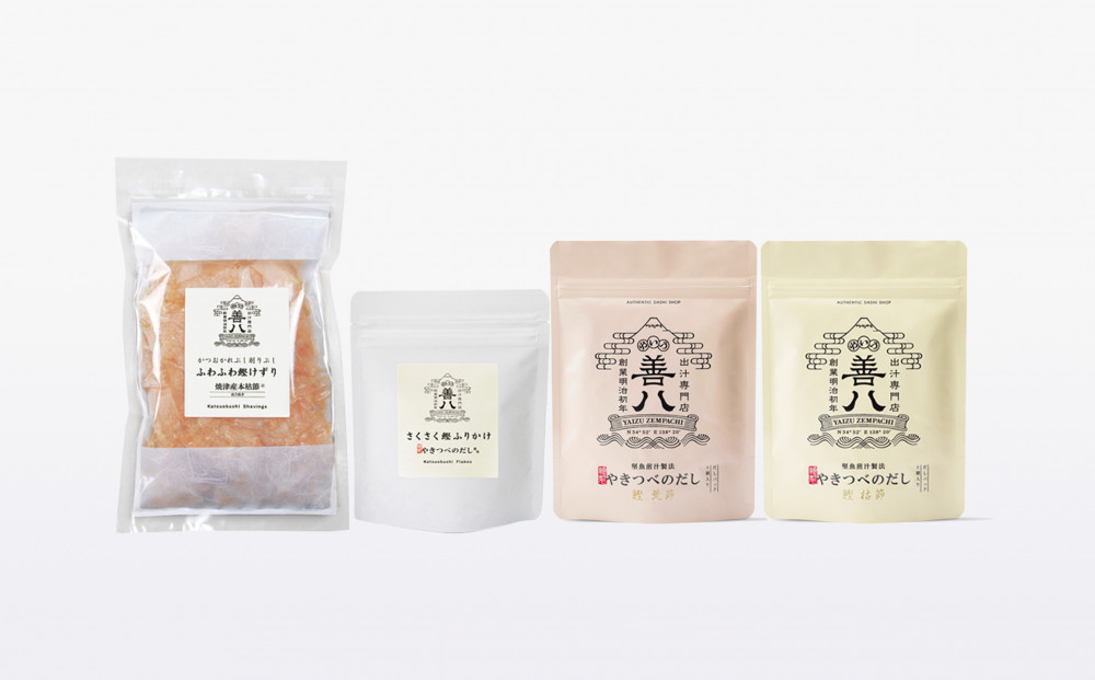 やきつべのだし10個入り&nbsp;ふりかけけずり4種セット