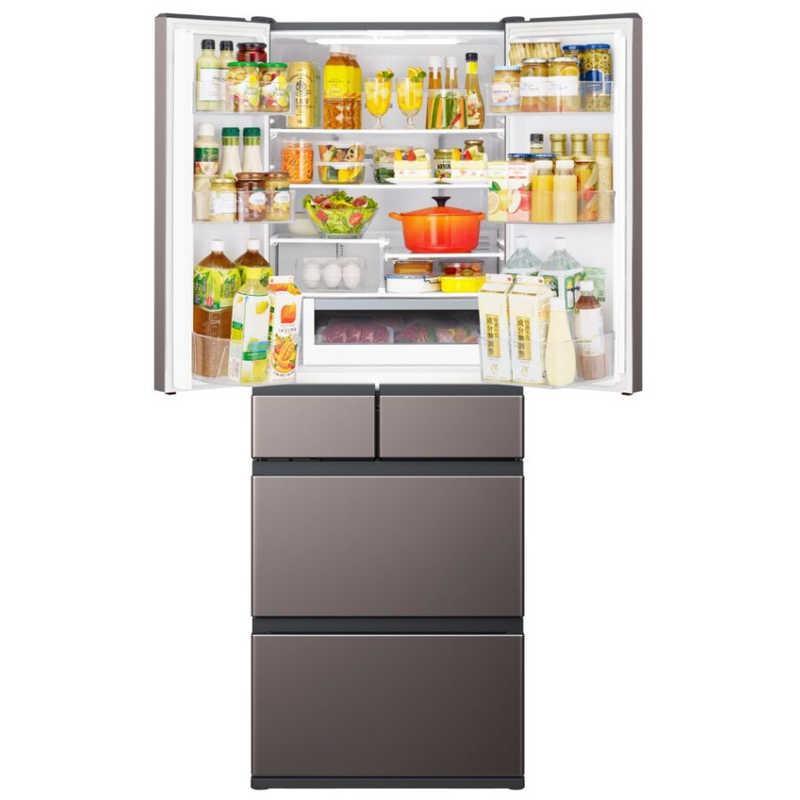 日立 冷蔵庫【標準設置費込み】 HXCタイプ 6ドア フレンチドア 