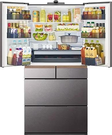 日立 冷蔵庫【標準設置費込み】 GXCCタイプ 6ドア フレンチドア 