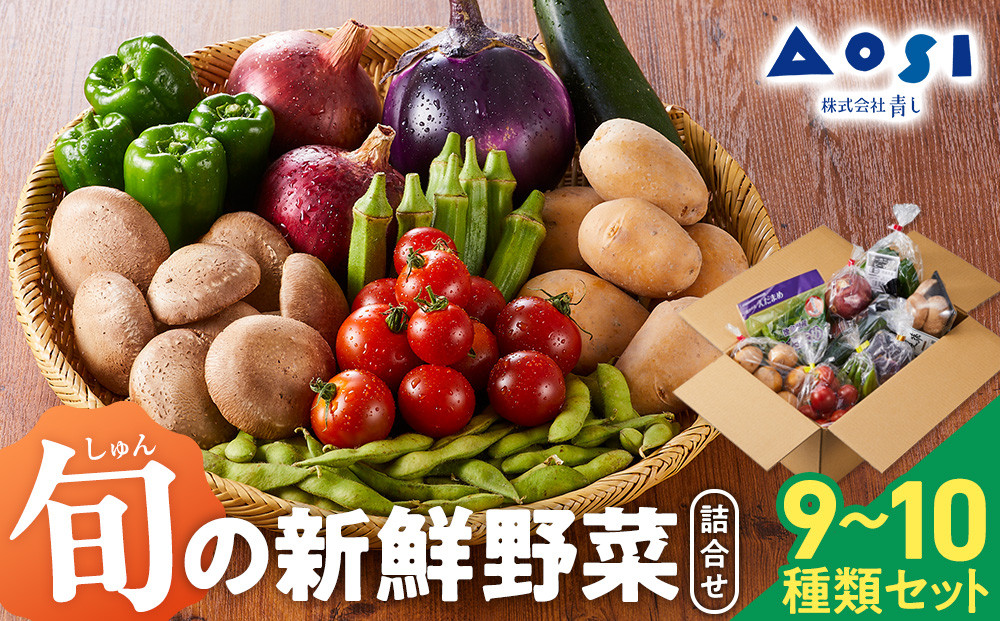 野菜セット&nbsp;旬の野菜&nbsp;（9~10種類)&nbsp;やさい&nbsp;詰合せ&nbsp;新鮮&nbsp;季節の野菜