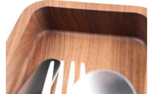 天然木材削り出し】木のカトラリーケース（ウォルナット） | JTBの