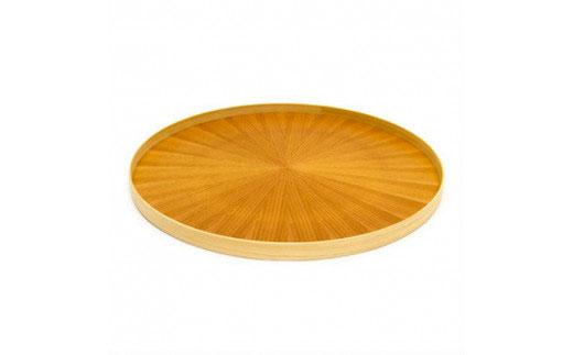 Round Rays Tray L　ケヤキ Zelkowa