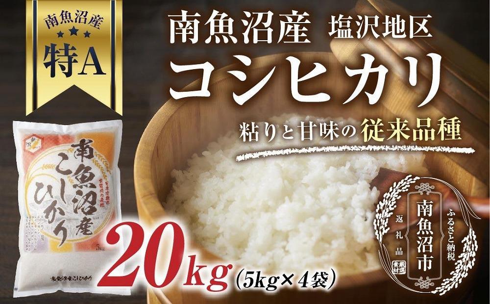 お米 20キロ コシヒカリ 精米 白米 - 米