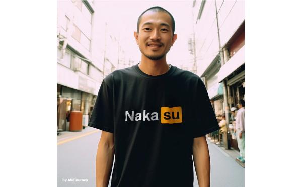 NakaSu Tシャツ（中洲）Lサイズ JTBのふるさと納税サイト [ふるぽ]