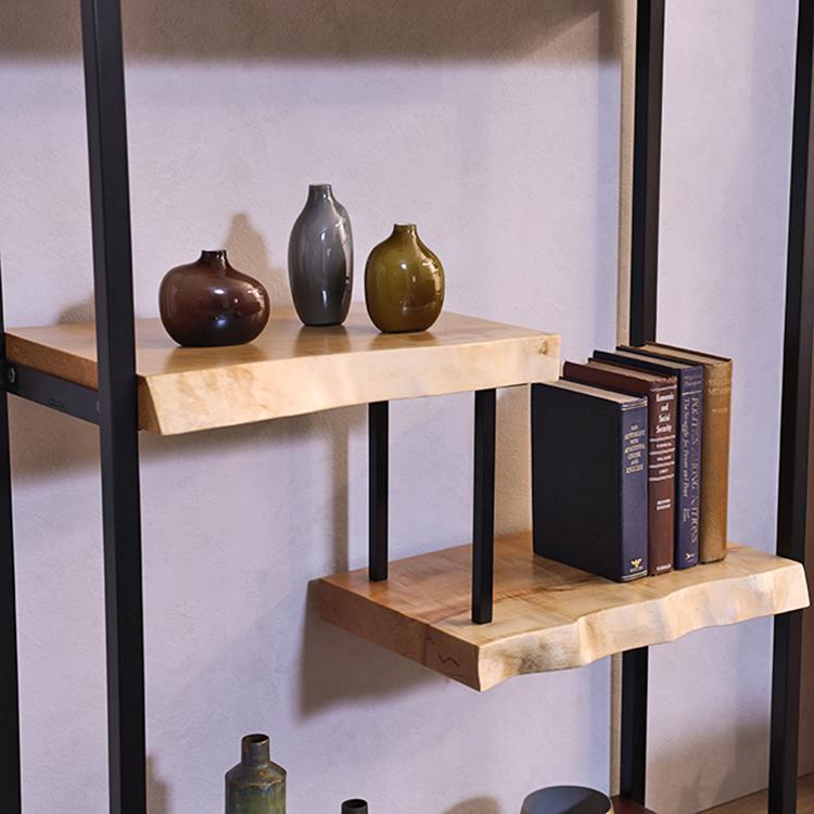 違い棚シェルフ【デルタ】 ウォールナット×トチ | JTBのふるさと納税