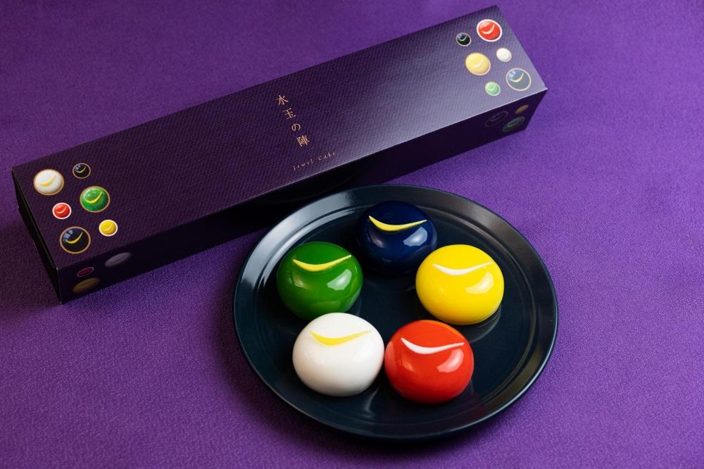 水玉の陣」 - Gift Box 5 piece - 【お菓子・チーズケーキ・水玉の陣