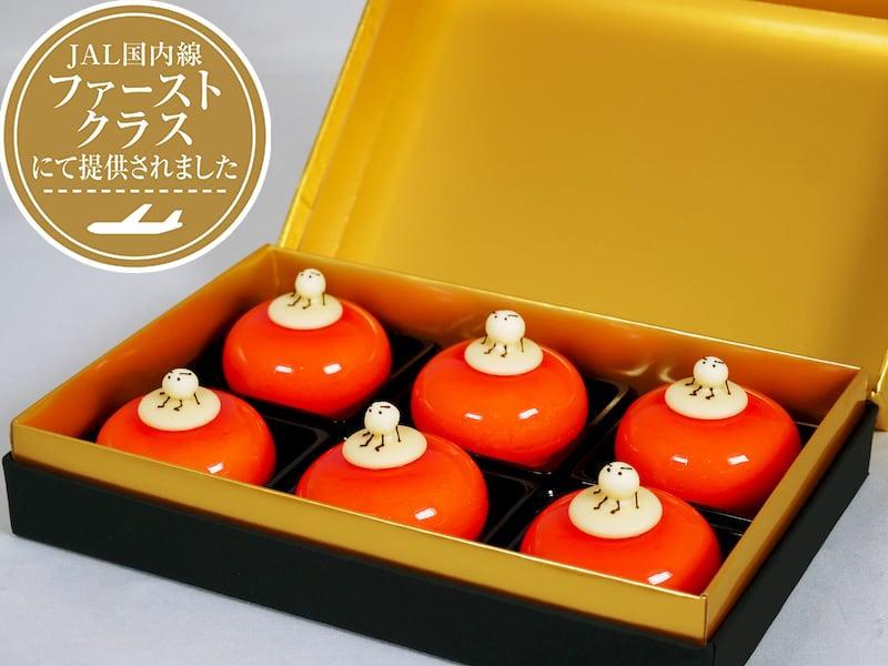 【ふるさと納税】「都の杜・仙台」Red Jewel レッドジュエル - Gift Box of 6 piece - JAL国内線ファーストクラス