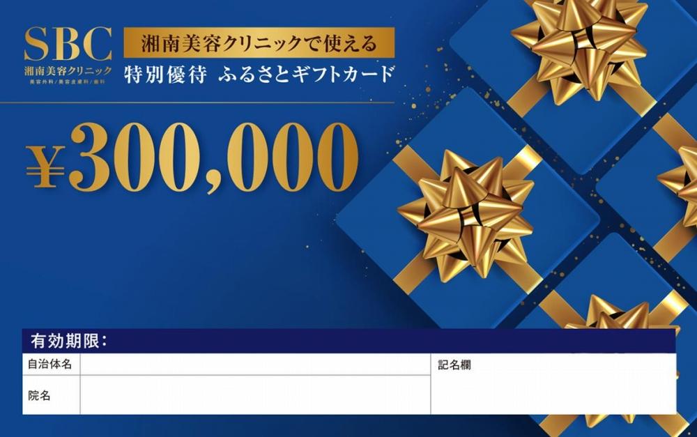 ふるさとギフトチケット 300,000 【 美容 全国展開 SBCメディカルグループ 湘南美容クリニック 湘南歯科クリニック 湘南AGAクリニック  高品質 美容医療 】 | JTBのふるさと納税サイト [ふるぽ]