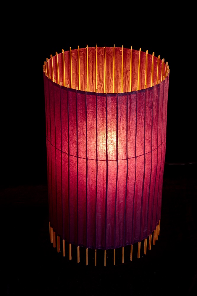 ふるさと納税 京都府 京都市 自立式テーブルスタンド照明 和紙の色（藤色） 自立式テーブルスタンド照明 和紙の色 ふるさと納税 自立式テーブルスタンド照明 和紙の色（ナチュラル白