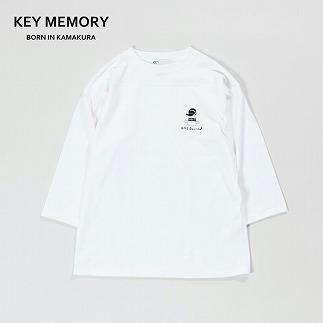 【KEYMEMORY 鎌倉】 BMEイラストTシャツ WHITE《0》