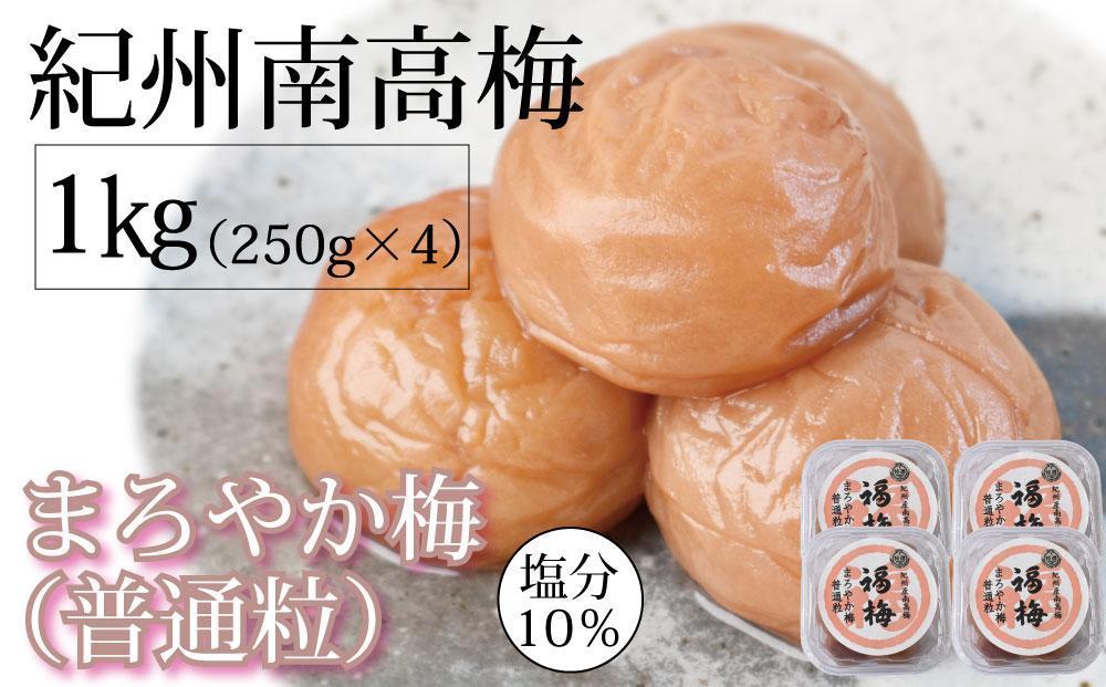 紀州南高梅  250g×4 塩分 10％ はちみつ梅干 まろやか梅 普通粒【ギフト 化粧箱入り 贈答用】