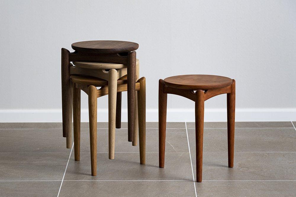 【FILE FURNITURE WORKS】スツール　チェリー（FH1-F Stool）［ 京都 家具 インテリア イス 椅子 おしゃれ 高級 人気 おすすめ 国産 職人 一点もの オーダー 東京 田園調布 ショールーム ］ 