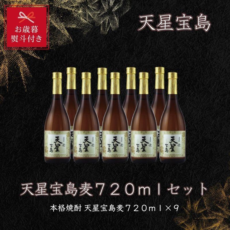 【お歳暮】天星宝島麦７２０ｍｌ×９本セット