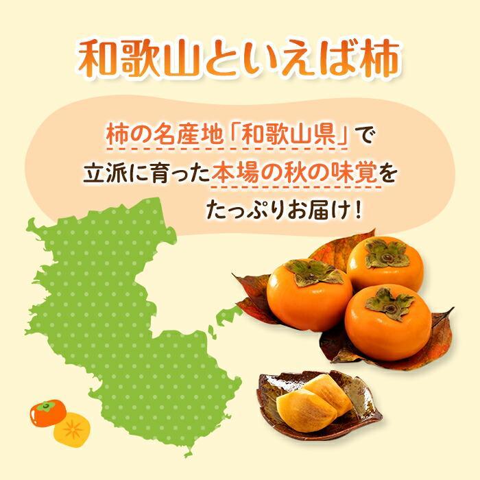 ◇先行予約◇和歌山県産 平核無柿＜ご家庭用＞約7.5kg【2024年10月上旬