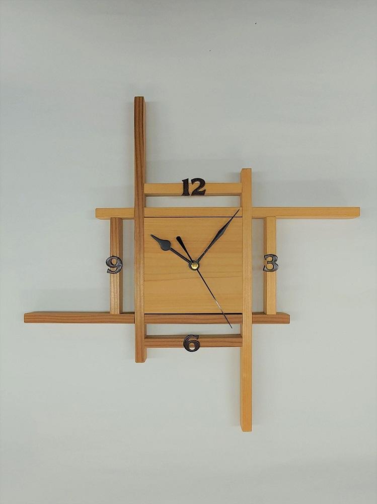 【ポイント交換専用】おおさか河内材で作った「掛け時計」