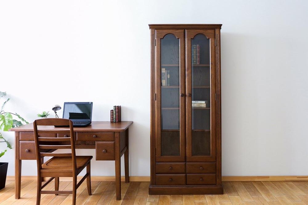 旭川家具 山室家具製作所 エスポアール No.28 書棚 80 【 国産 無垢