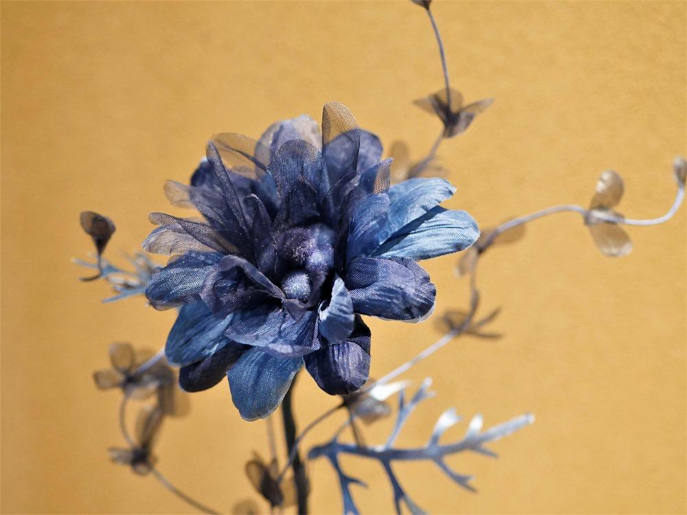 藍染花一輪挿しアレンジ 小【フランネルフラワー】 | JTBのふるさと