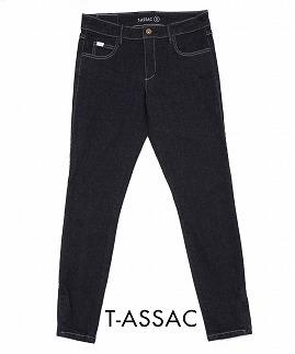 DB20【SIZE:1】T-ASSACレディースジーンズ「SKINNY/INDIGO」（スキニー