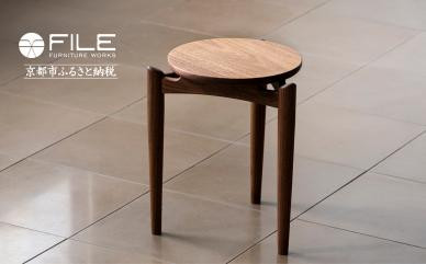 【FILE&nbsp;FURNITURE&nbsp;WORKS】スツール（FH1-F&nbsp;Stool）［&nbsp;京都&nbsp;家具&nbsp;インテリア&nbsp;椅子&nbsp;イス&nbsp;おしゃれ&nbsp;人気&nbsp;おすすめ&nbsp;国産&nbsp;職人&nbsp;一点もの&nbsp;オーダー&nbsp;東京&nbsp;田園調布&nbsp;ショールーム&nbsp;通販&nbsp;送料無料&nbsp;ふるさと納税&nbsp;&nbsp;］