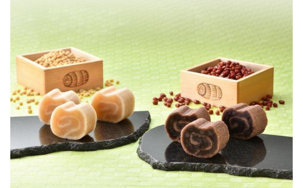 俵屋吉富】雲龍・白雲龍（本棹）詰め合わせ 各1本［ 京都 スイーツ 棹