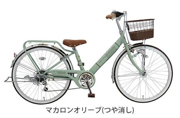 ヱビス自転車&nbsp;子供自転車&nbsp;エッセ24インチ&nbsp;シマノ製外装6段変速&nbsp;マカロンオリーブ【&nbsp;自転車&nbsp;子供自転車&nbsp;キッズ自転車&nbsp;シマノ&nbsp;SHIMANO&nbsp;おしゃれ&nbsp;人気&nbsp;おすすめ&nbsp;キッズ&nbsp;サイクリング&nbsp;お取り寄せ&nbsp;送料無料&nbsp;大阪府&nbsp;堺市】