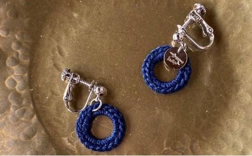 airy&nbsp;indigo&nbsp;イヤリング