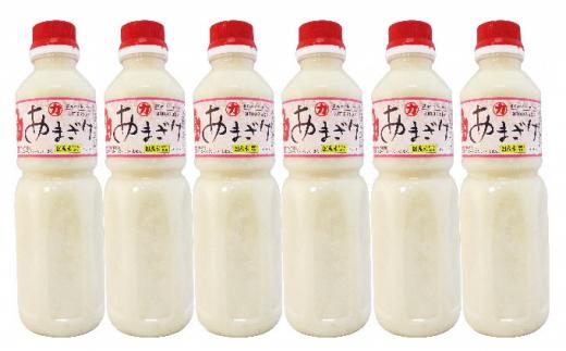 【先行予約】生姜入りあまざけ　6本（1本500ml） 