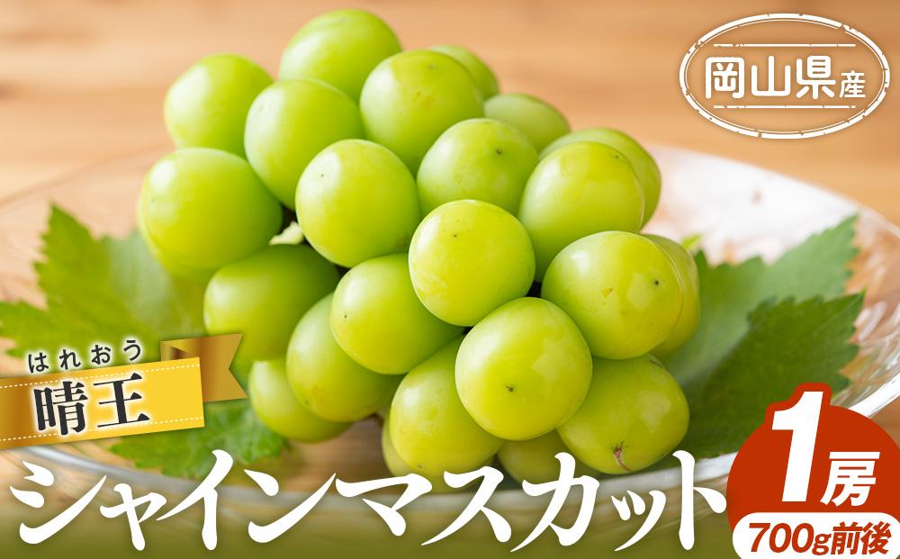 シャイン&nbsp;マスカット&nbsp;2025年&nbsp;&nbsp;晴王&nbsp;1房&nbsp;700g前後&nbsp;マスカット&nbsp;ブドウ&nbsp;葡萄&nbsp;&nbsp;岡山県産&nbsp;国産&nbsp;フルーツ&nbsp;果物&nbsp;ギフト