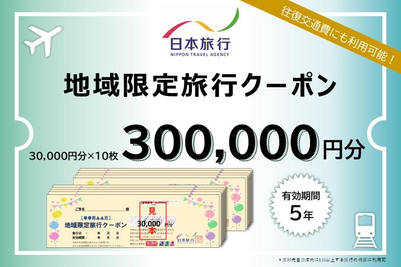 岡山県岡山市 日本旅行 地域限定旅行クーポン300,000円分