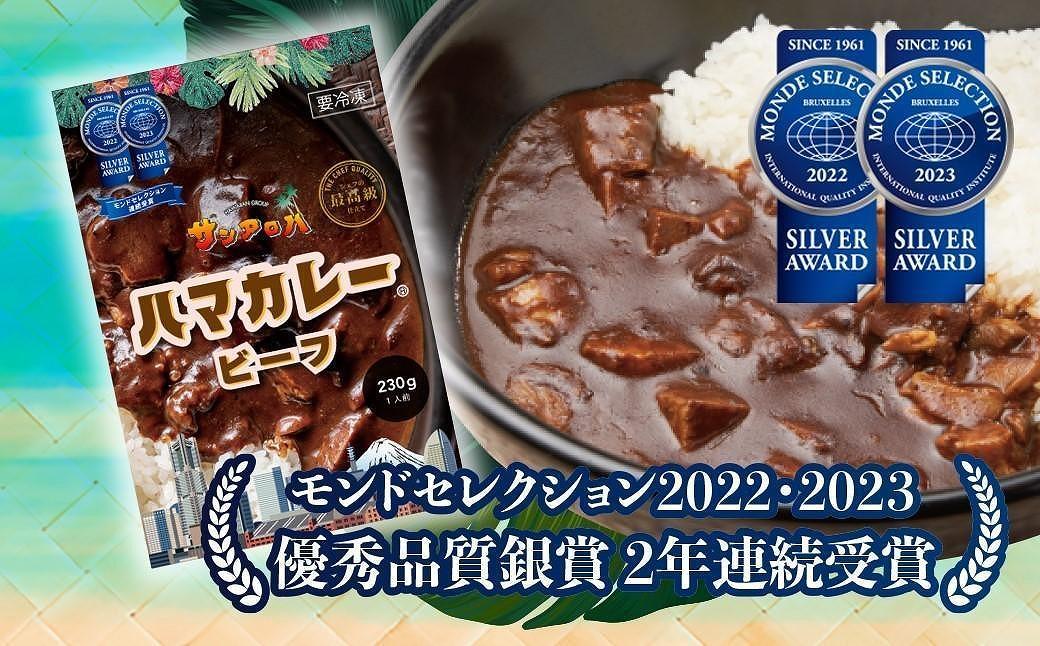 サンアロハ「ハマカレー®　ビーフ　230g×4個パック」