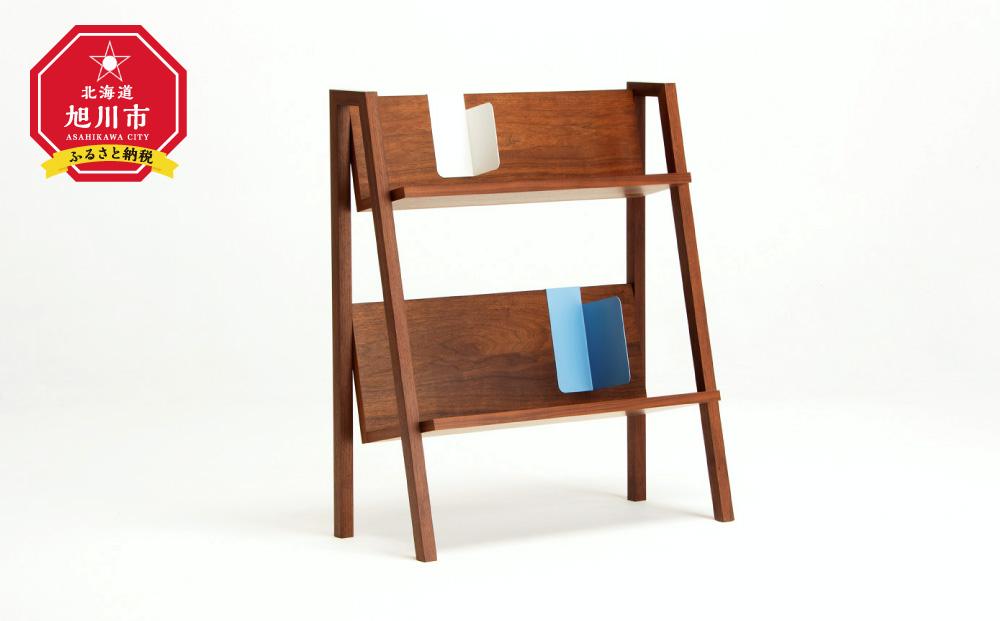 旭川家具 WOWの【BOOK RACK（ブックラック）】ウォールナット_03206