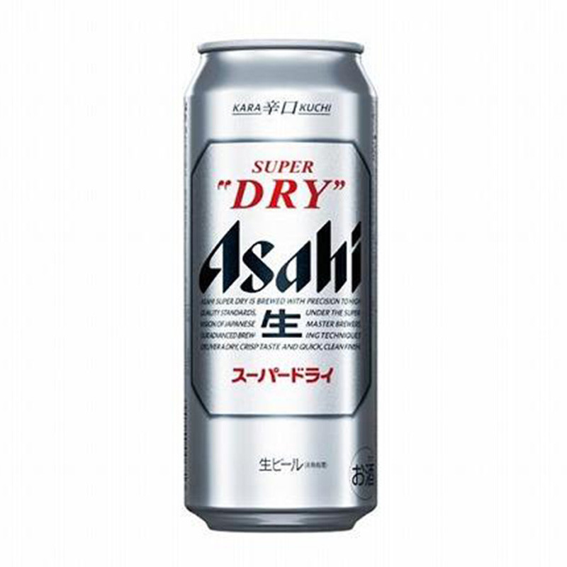 1L缶ビール(未開封) 定期便3回】【博多工場産ビール】アサヒ スーパードライ500ml 6缶