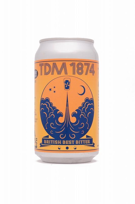 TDM 1874 Brewery クラフトビール　BBB（British Best Bitter）（350ml×6本）【お酒・地ビール・酒】