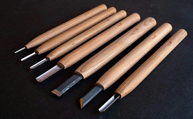 三四郎(R)彫刻刀7本セット 専用桐箱入り | JTBのふるさと納税サイト