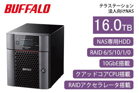 BUFFALO/バッファロー　TeraStation TS5420DNシリーズ 4ドライブ デスクトップ 16TB/TS5420DN1604