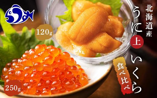 【先行/2026年1月より発送】知床羅臼町産うにといくらの食べ比べセット（うに【上】120g・いくら250g）&nbsp;生産者&nbsp;支援&nbsp;応援