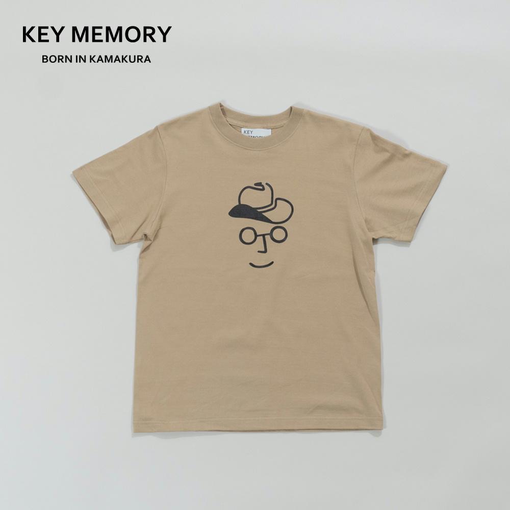 《0》【KEYMEMORY 鎌倉】カウボーイハットTシャツ BEIGE